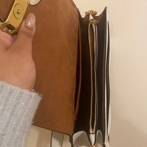 Coach white crossbody